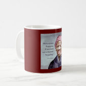 Harriet Tubman & Citer la Mug Café (Devant gauche)