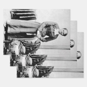 Harriet Tubman Dirigent Ondergrondse Spoorweg Inpakpapier Vel