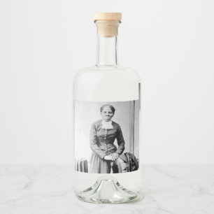 Harriet Tubman Dirigent Ondergrondse Spoorweg Likeurfles Etiket