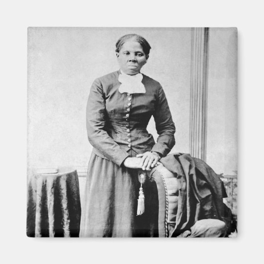 Harriet Tubman Dirigent Ondergrondse Spoorweg Magneet (Voorkant)