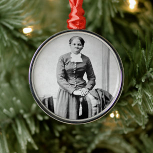 Harriet Tubman Dirigent Ondergrondse Spoorweg Metalen Ornament