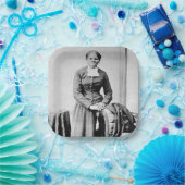 Harriet Tubman Dirigent Ondergrondse Spoorweg Papieren Bordje (Feest)