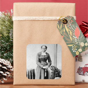 Harriet Tubman Dirigent Ondergrondse Spoorweg Vierkante Sticker