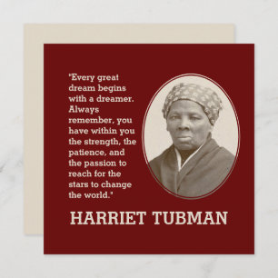 HARRIET TUBMAN Elke grote droom MOTIVATIE