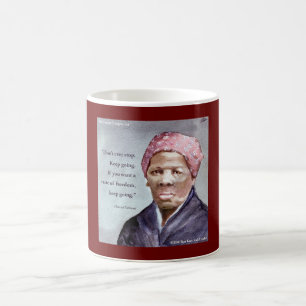 Harriet Tubman en Quote Coffee Mok