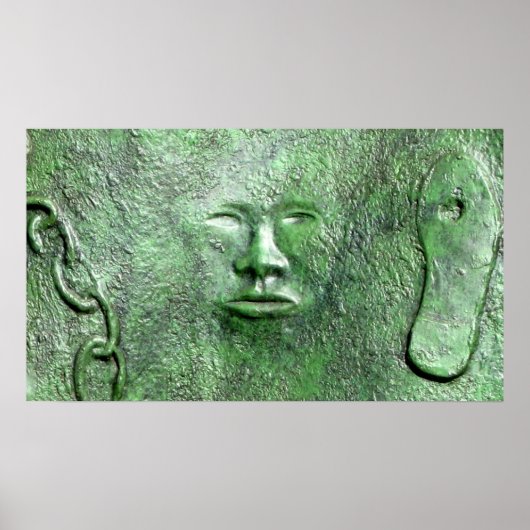 Harriet Tubman in het Bronze-Poster Poster (Voorkant)