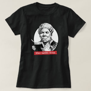 Harriet Tubman leest verboden boeken T-shirt