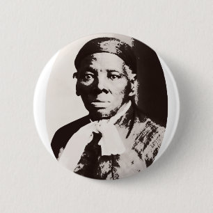 Harriet Tubman portret Ronde Button 5,7 Cm