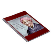 Harriet Tubman & Quote Notitieboek (Rechterzijde)