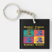 Harriet Tubman steunt vrouwen Sleutelhanger (Voorkant)