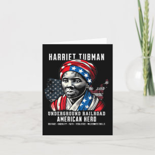Harriet Tubman Underground Railroad American Hero Kaart