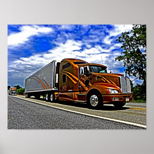 Harring Kenworth T660 Poster (Voorkant)