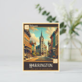 Harrington, Delaware | Carte postale ancienne (Debout devant)