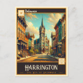 Harrington, Delaware | Carte postale ancienne (Devant)