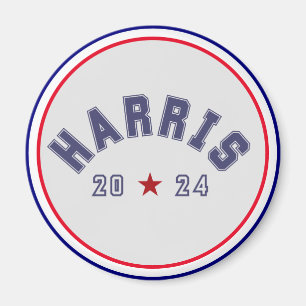Harris 2024 Atletische woordkunst Magneet