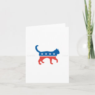 Harris 2024 Democraat Kat - Stem Op Kamala W Elect Kaart