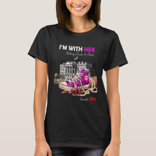 Harris 2024 Ik ben met haar rocken T-shirt