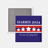 Harris 2024 Nous ne retournons pas Magnet (Recto/Verso)