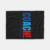 Harris 2024 Tim Wheimer Coach Fleece Deken (Voorkant (Horizontaal))