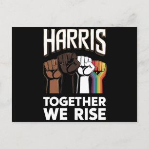 Harris 2024 Verkiezing LGBT Kamala Harris 2024 Briefkaart