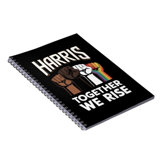 Harris 2024 Verkiezing LGBT Kamala Harris 2024 Notitieboek (Rechterzijde)