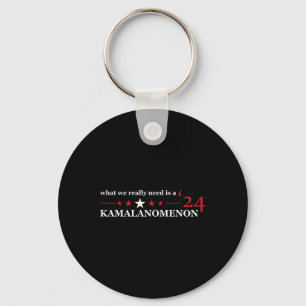 Harris 2024 Verkiezingssupporter Design Kamalanome Sleutelhanger