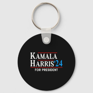 Harris 2024 voor de verkiezingen van het President Sleutelhanger