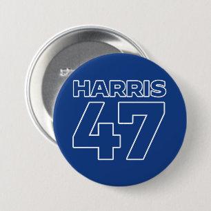 Harris 47 ronde button 7,6 cm