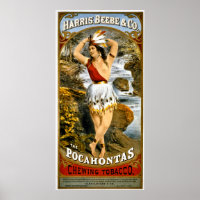 Harris, Beebe & Co. Pocahontas Kauwtabak
