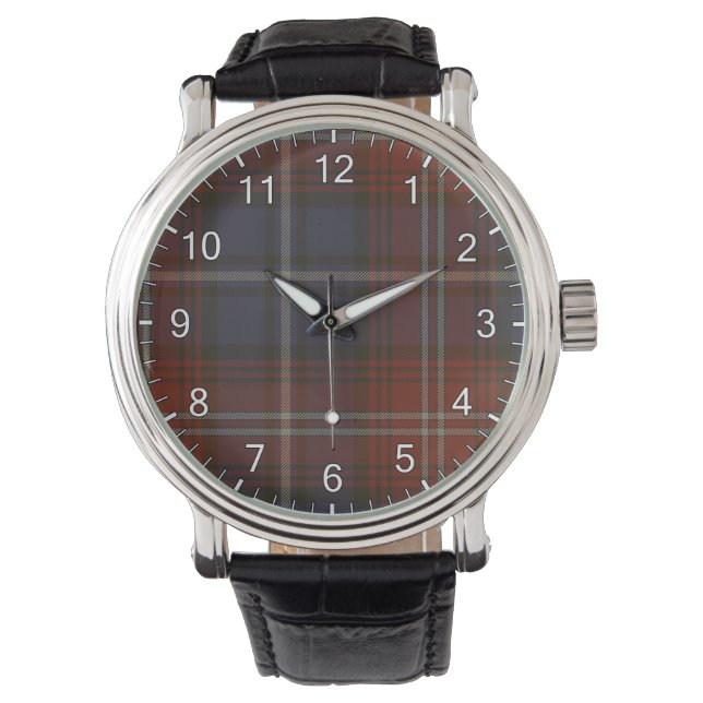 Harris Clan Tartan Horloge (Voorkant)