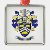 Harris Coat of Arms Metalen Ornament (Voorkant)