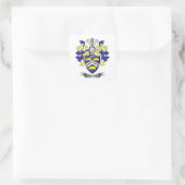 Harris Coat of Arms Vierkante Sticker (Tas)