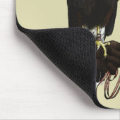 Harris Hawk op Glove Muismat (Hoek)