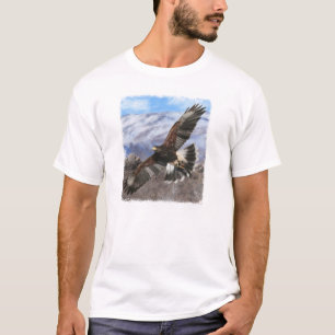Harris Hawk- pastel T-shirt