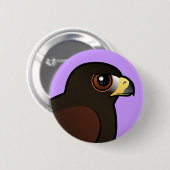Harris Hawk Ronde Button 5,7 Cm (Voorkant /achterkant)
