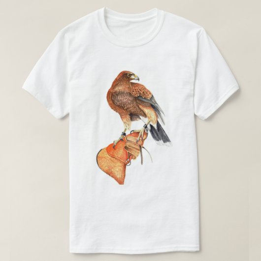 Harris Hawk T shirt (Design voorkant)