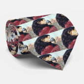 Harris Hawk textiel Stropdas (Opgerold)