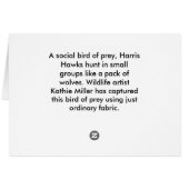 Harris Hawk textile (Dos Horizontal)