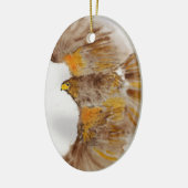 Harris Hawk, vogel van Prey Keramisch Ornament (Links)