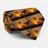 Harris Hawks Hunting Stropdas (Opgerold)