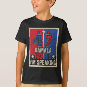 Harris Ik spreek Quote President Campaign 2024 T-shirt