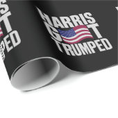 Harris kreeg de ultieme politieke humor cadeaupapier (Rol Hoek)