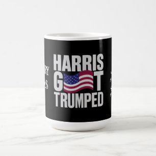 Harris kreeg de ultieme politieke humor koffiemok