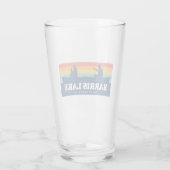 Harris Lake North Carolina Cano Glas (Achterkant)