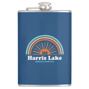 Harris Lake North Carolina Regenboog Heupfles