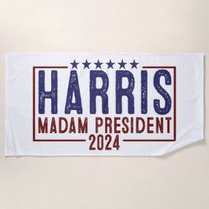Harris Madam President 2024 Strandlaken