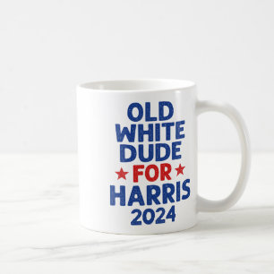 Harris Old White Dudes voor Harris Mannen Funny Po Koffiemok