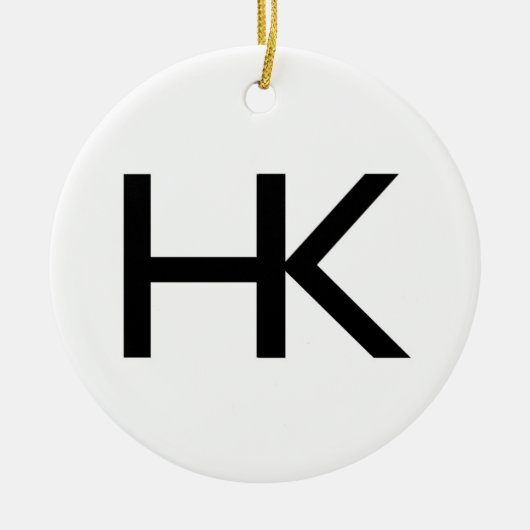 Harris Ranch Brand Ornament (Voorkant)