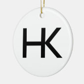 Harris Ranch Brand Ornament (Links)