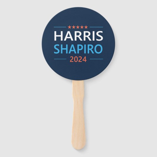 Harris Shapiro 2024 Handwaaier (Achterkant)
